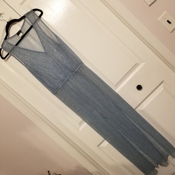 Elegant Blue Women's Swim Coverup - Picture 6 of 11